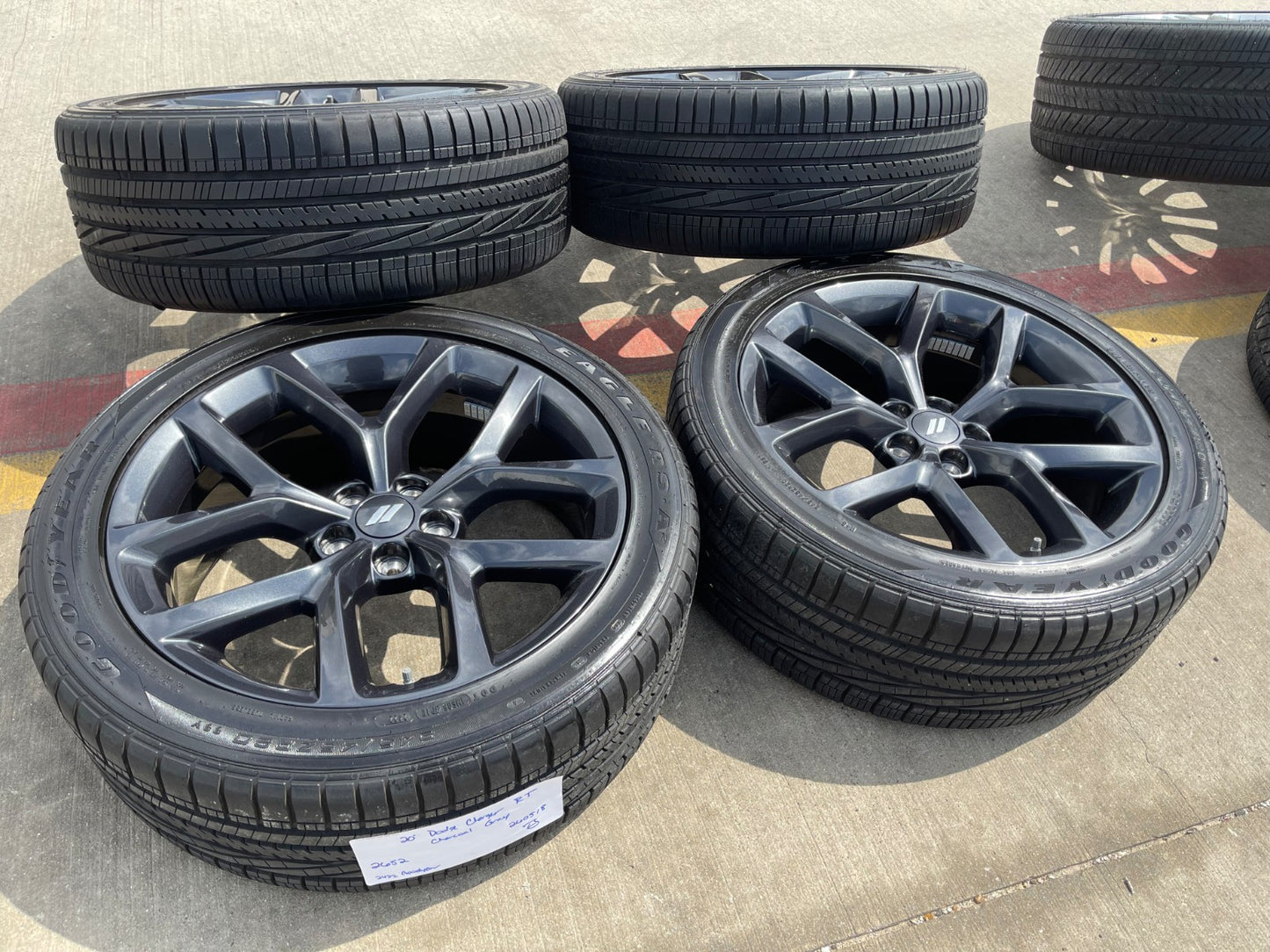 20" Dodge Charger Challenger Chrysler 300 OEM 2652 wheels rims tires GOODYEAR