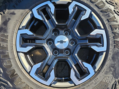 18" Chevy Silverado ZR2 Tahoe TRAIL BOSS Sierra OEM 95415 wheels rims GOODYEAR