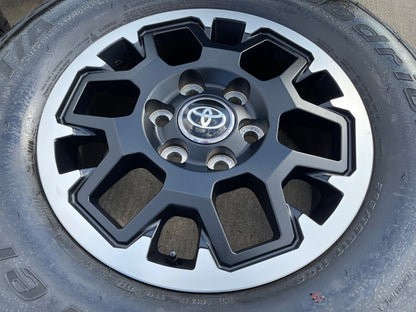 17" Toyota Tacoma 4Runner TRD OEM 10638 wheels rims 2024 2025 2026 2027 BFG NEW