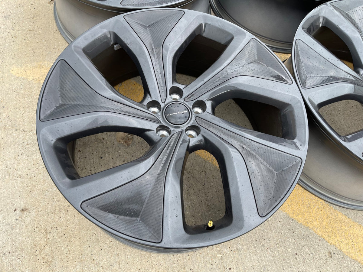 23" Land Rover Range CARBON OEM 72386 wheels rims SET 2025 2026 2027 NEW