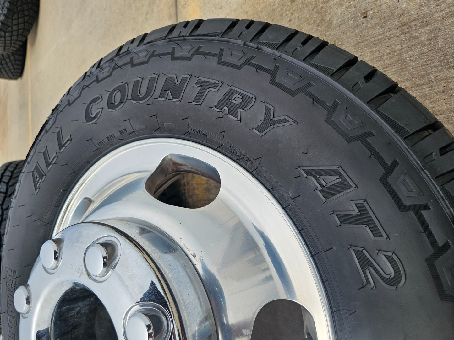 17" Ford F-350 Dually OEM 10477 10478 rims wheels 2024 2025 2026 IRONMAN A/T NEW