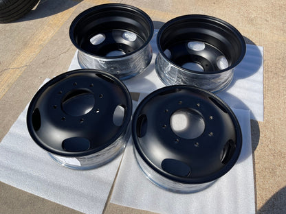 17" Ford F-350 Dually OEM 3618 3619 black rims wheels NEW