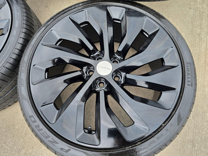 21" Lucid Air OEM Grand Touring black wheels rims 2022 2023 2024 2025 2026 NEW