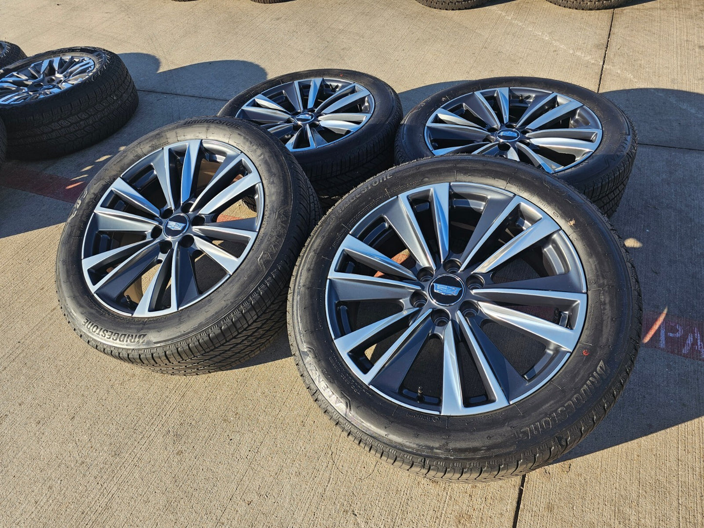 22" Cadillac Escalade Platinum OEM wheels rims NO tires 2024 2025 2026 NEW