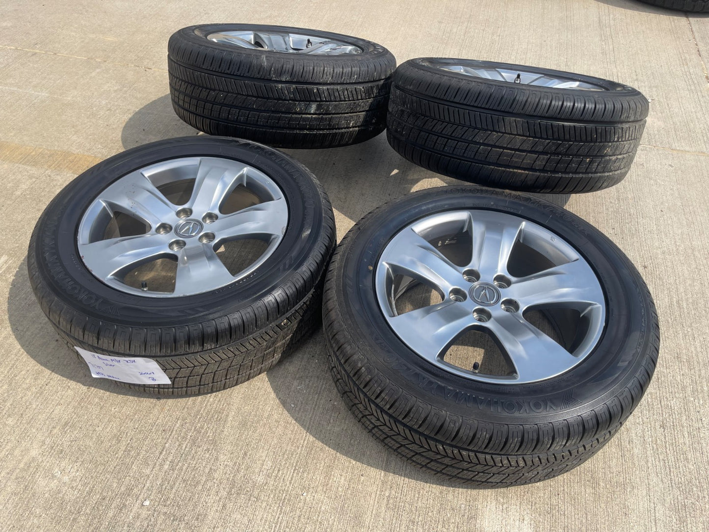 18" Acura MDX Honda Ridgeline Pilot OEM wheels rims 71760 SET