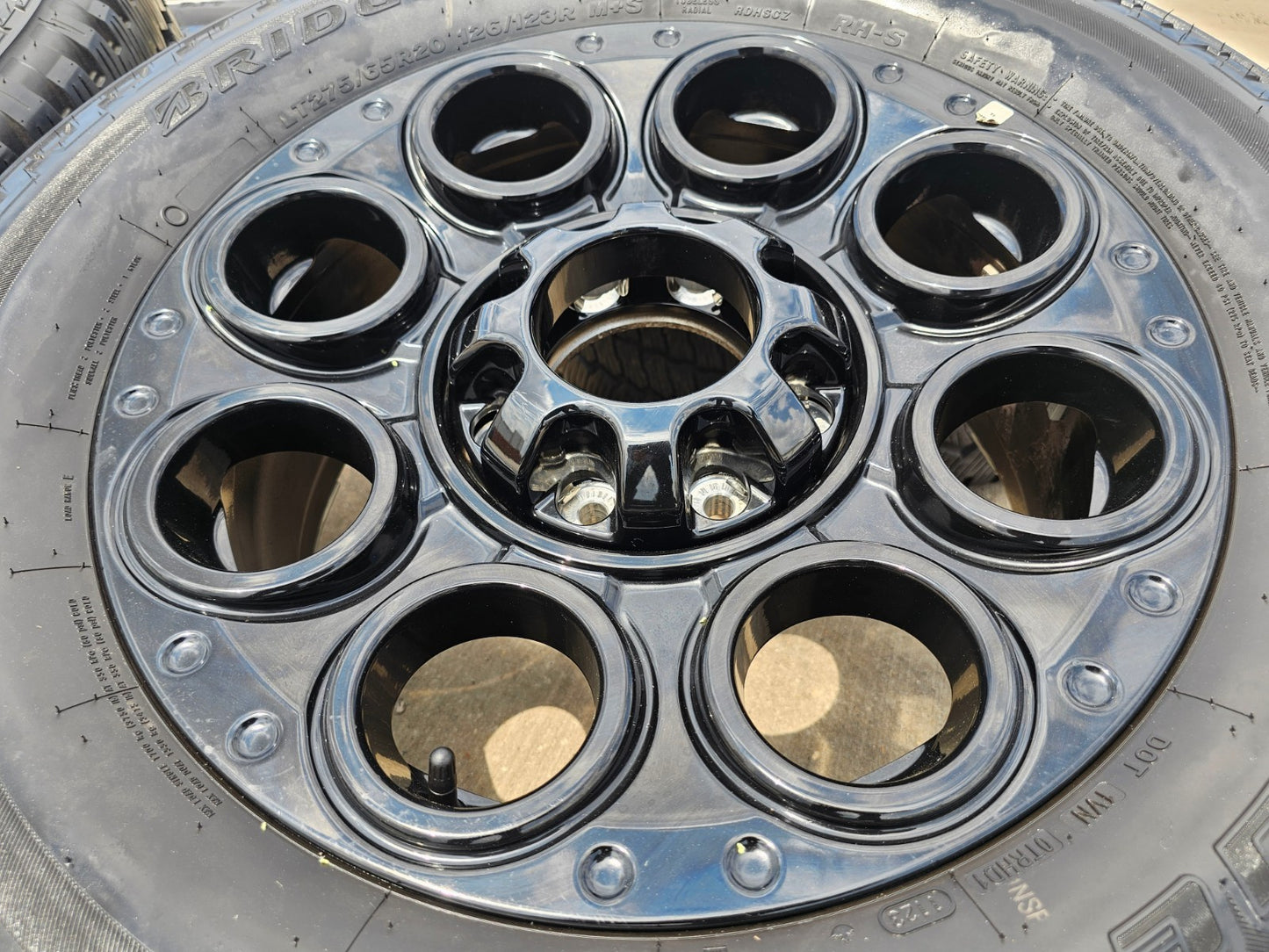 20" Ford F-250 F-350 OEM TREMOR wheels rims SET 10299 10484 BRINDGESTONE SET