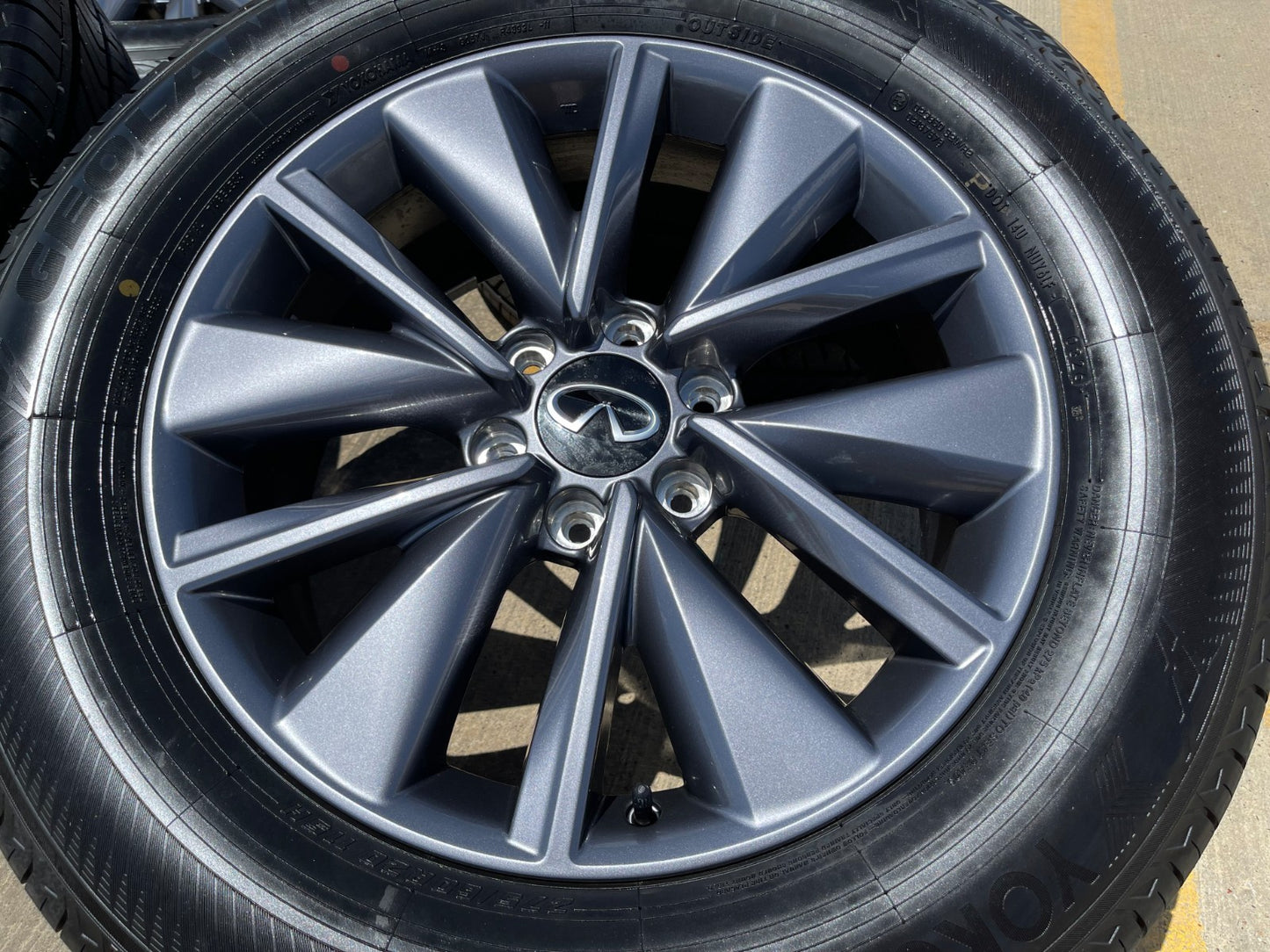 20" Infiniti QX56 QX80 OEM 73769 wheels rims Nissan Titan Armada 2026 2027 NEW