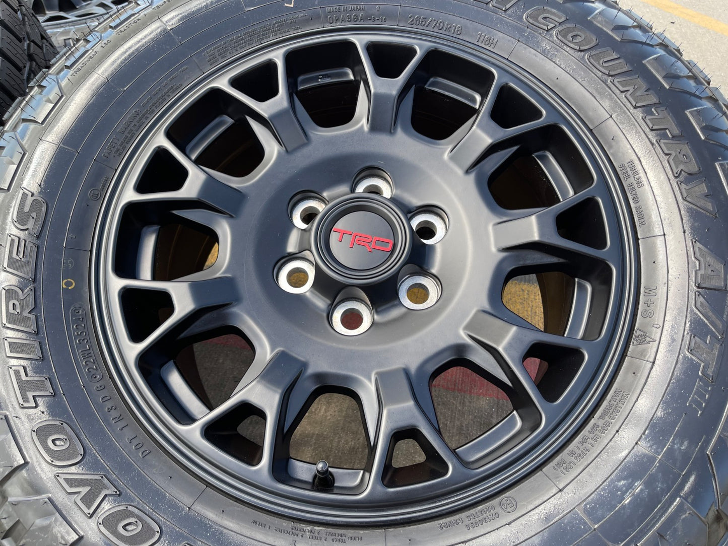 NEW 18" Toyota Tacoma 4Runner TRD Pro OEM RIM# 95973 SET wheels rims 2024-2027