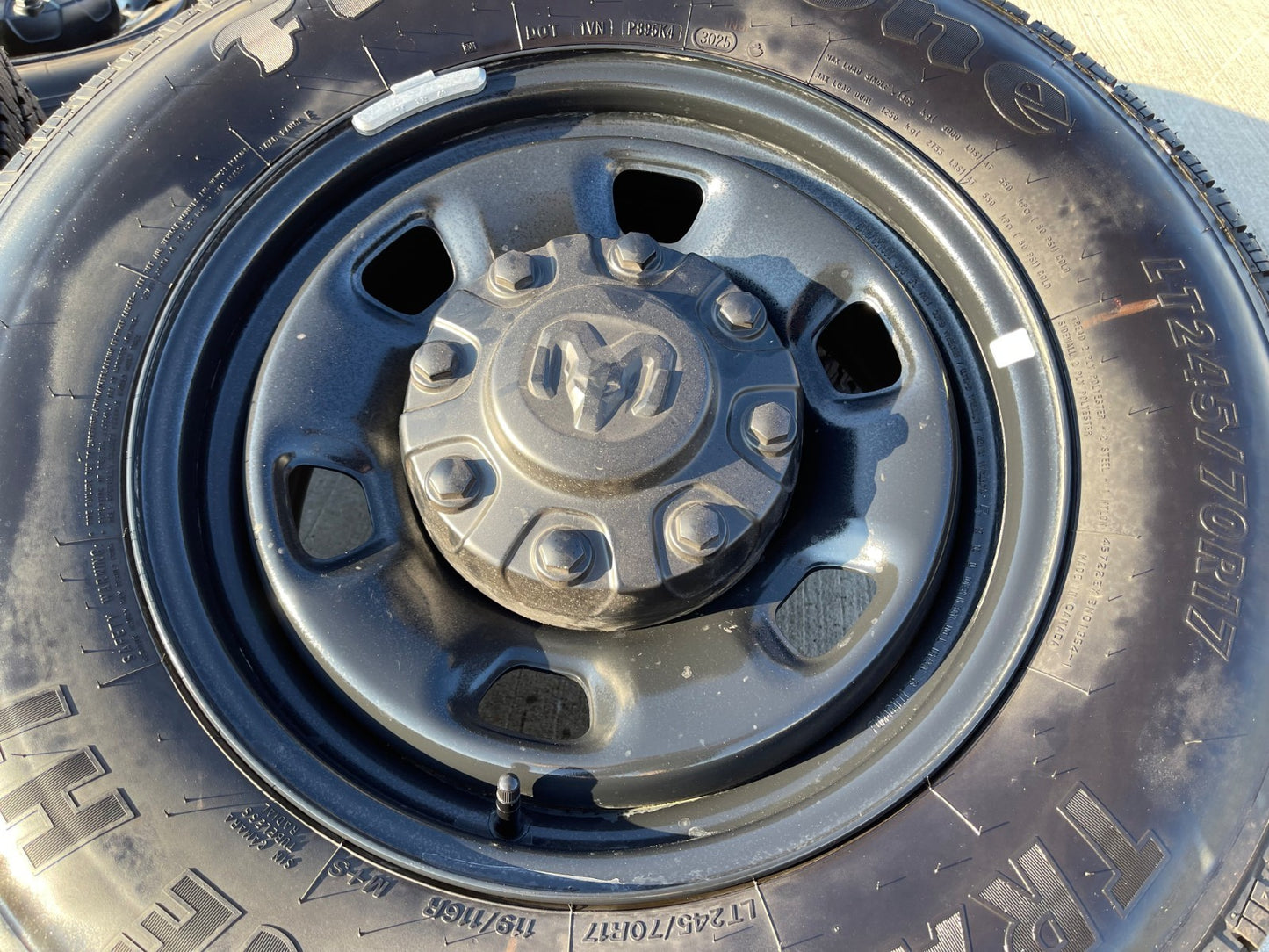 17" Ram 2500 3500 Laramie Power Wagon OEM 2497 wheels rims 2025 2026 NEW