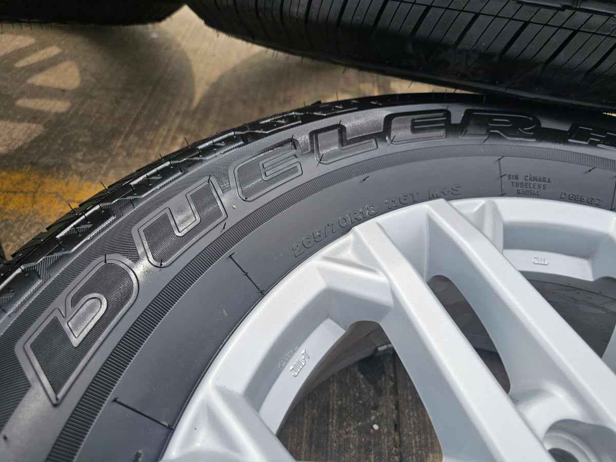 18" Toyota Tundra Sequoia TRD OEM 75281 wheels rims LX600 BRIDGESTONE SET NEW