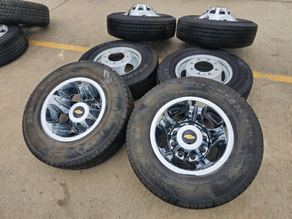 17" Chevy Silverado GMC Sierra 3500 Dually simulator rims wheels OEM 8094 NEW