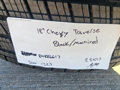 18" Chevy Traverse Blazer Z71 GMC Acadia OEM 14154 wheels rims MICHELIN NEW