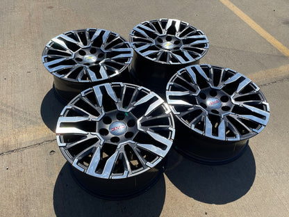20" Chevy Silverado Z71 GMC Sierra Canyon OEM wheels rims 2025 2026 2027 NEW