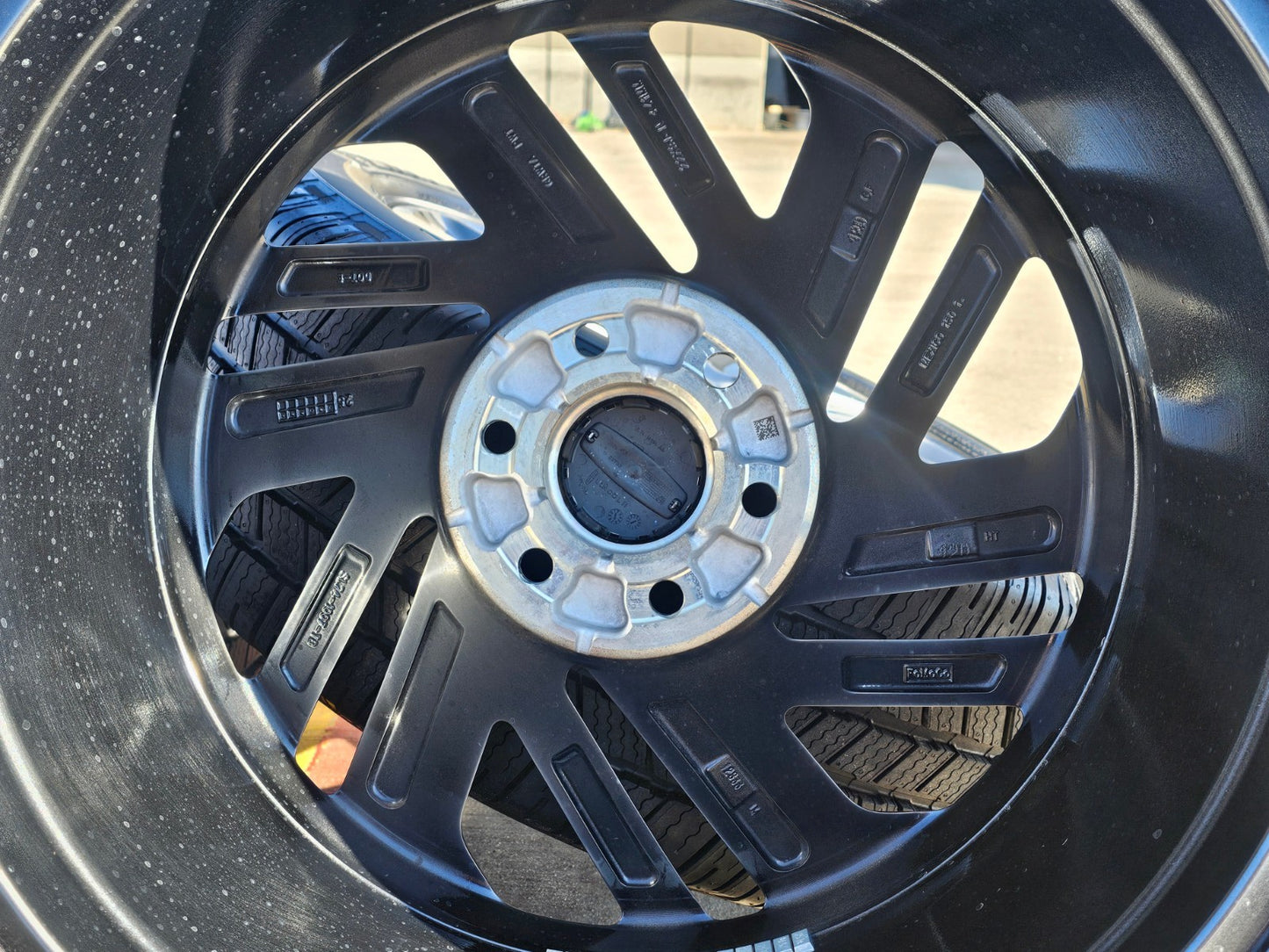 22" Lincoln Navigator OEM 94225 rims wheels BLACK LABEL 2025 2026 MICHELIN NEW