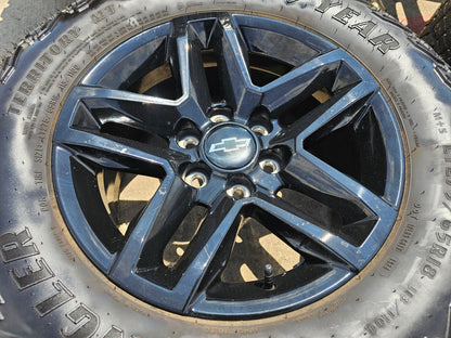 18" Chevy Silverado Tahoe Z71 ZR2 OEM 5911 wheels rims 2023 2024 2025 2026