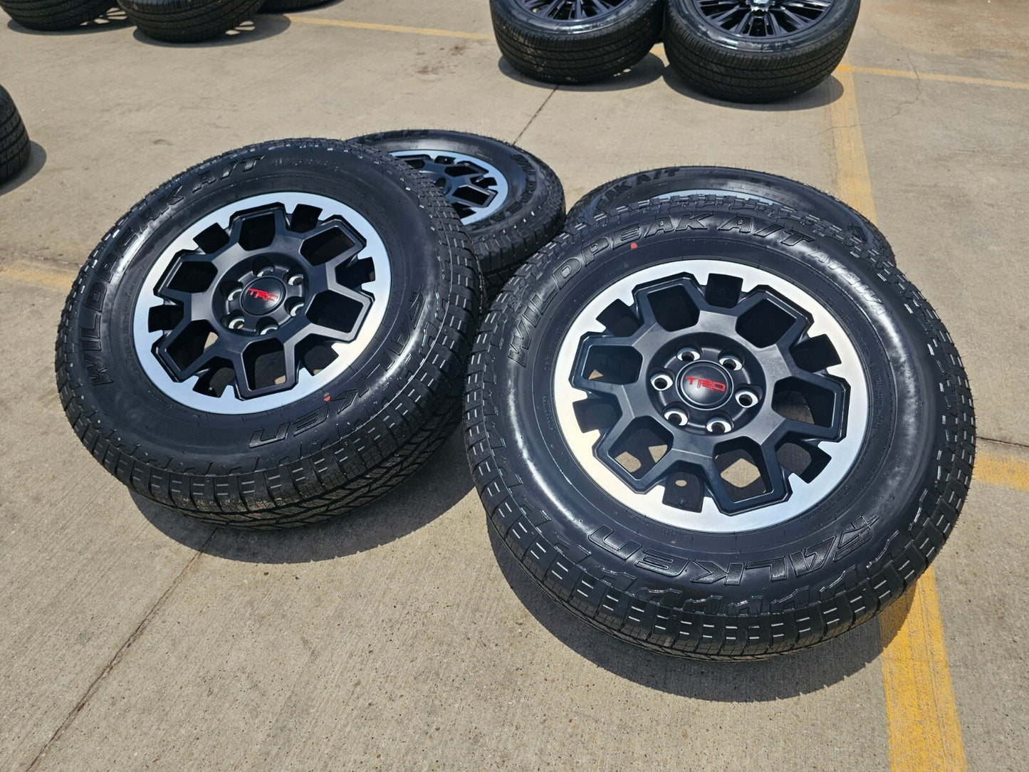 18" Toyota Tacoma 4Runner TRD OEM wheels rims 2024 2025 2026 NEW