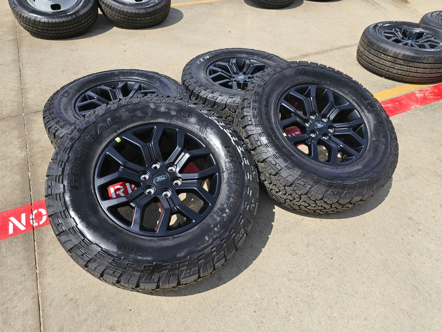 18" Ford F-150 TREMOR OEM rims wheels 10342 95351 SET Expedition GENERAL NEW