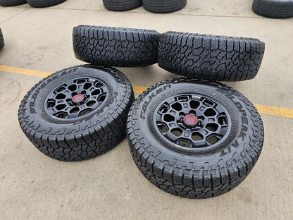 18" Toyota Tundra TRD BBS FORGED OEM black 95458 wheels rims Sequoia 35"
