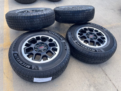 18" Toyota Tacoma 4Runner TRD OEM 94199 wheels rims 2025 2026 2027 MICHELIN NEW