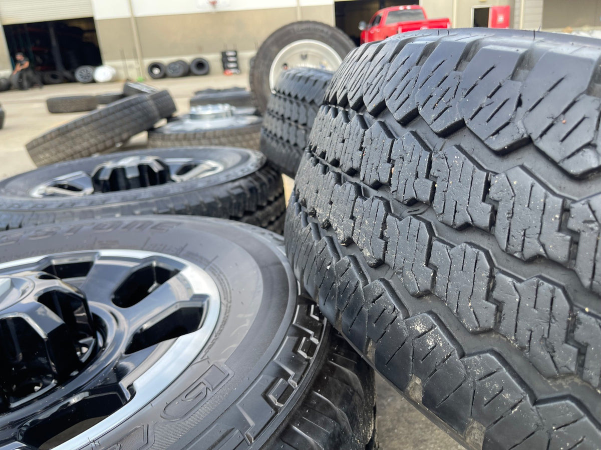 18" Ford F-250 F-350 OEM TREMOR rims wheels 10482 SET tires BRIDGESTONE A/T