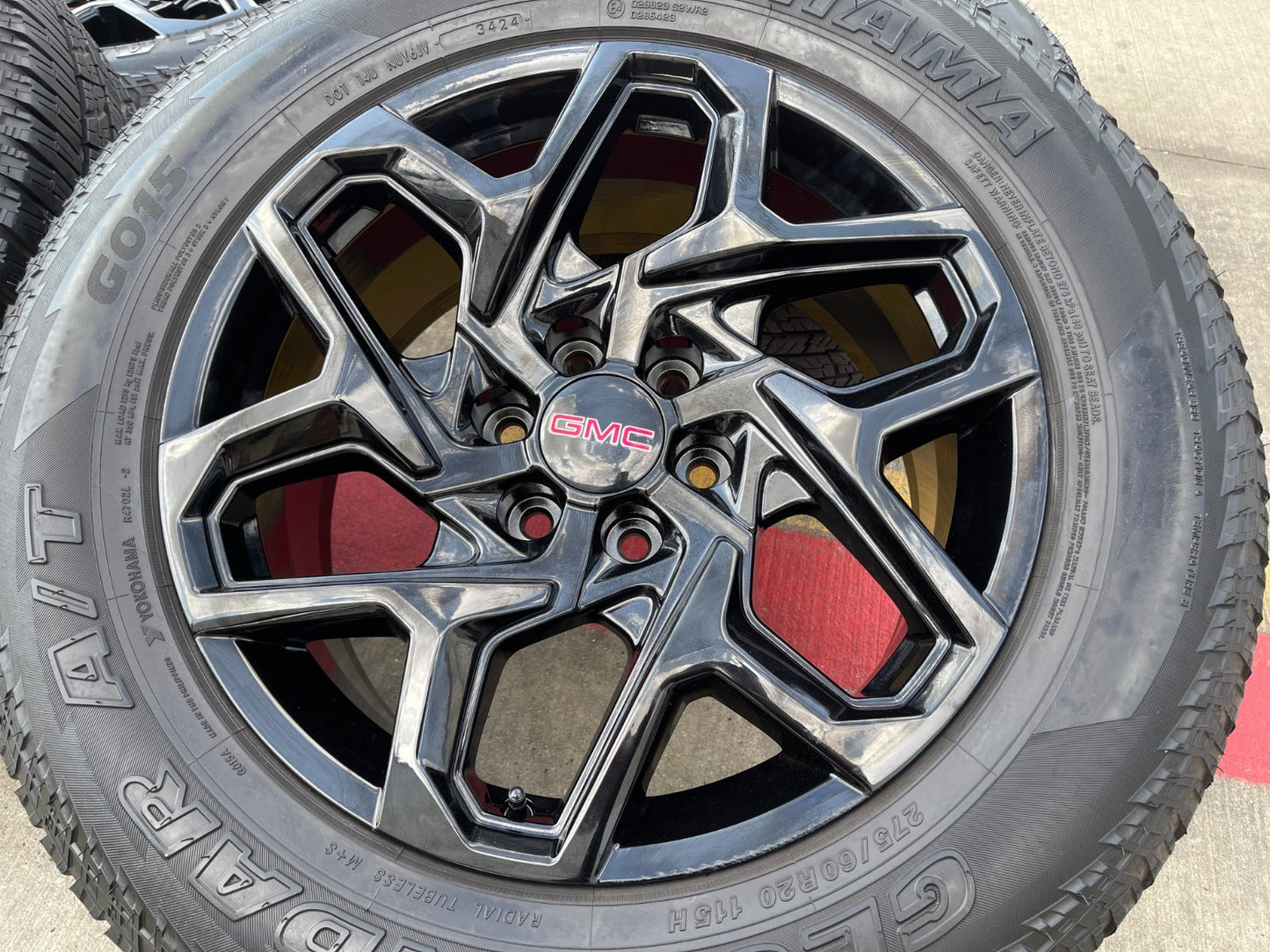 20" GMC Sierra Yukon AT4 Tahoe Silverado 95369 OEM wheels rims 2025 2026 SET