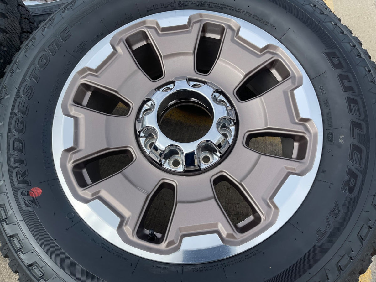 20" Ford F-250 F-350 OEM 10487 LIMITED KING RANCH tan wheels rims 2026 2027 NEW