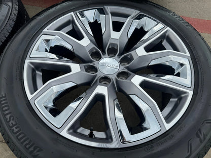 22" GMC Yukon Chevy Tahoe Escalade OEM chrome 95513 wheels rims NEW