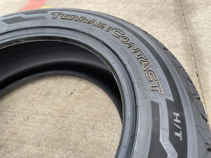 (1) 265/60/20 Continental Terrain Contact H/T OWL tire 118R LT 10 PLY LRE NEW