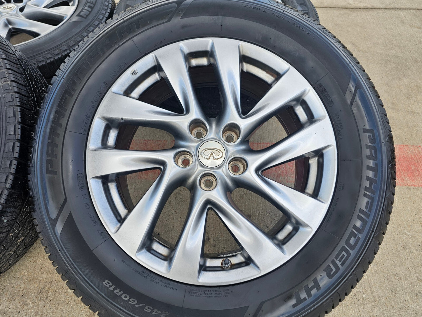 18" Infiniti QX60 FX35 FX45 JX35 Nissan OEM SET wheels rims 73760 71564