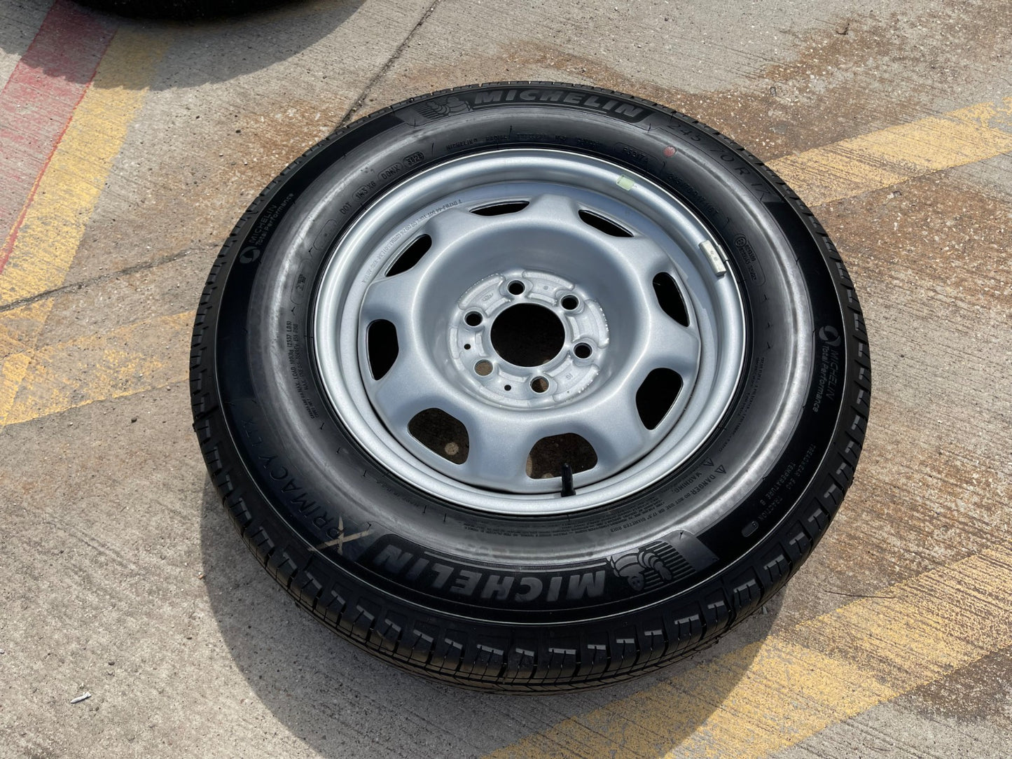 17" Ford F-150 OEM rim wheel 3857 steel 2023 2024 2025 2026 2027 MICHELIN NEW