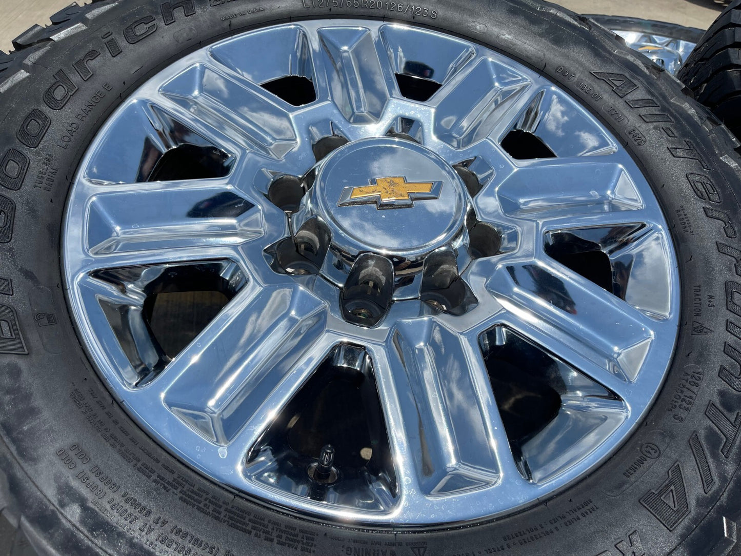 20" Chevy Silverado High Country LTZ 2500 3500 OEM 14124 wheels rims BFG KO3 A/T