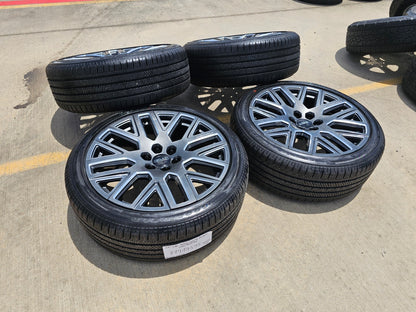 24" GMC Yukon Sierra DENALI OEM wheels rims GOODYEAR SET 2024 2025 2026 2027 NEW
