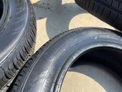 (4) 205/55/17 Continental Contipro Contact SSR 91H M+S 205/55R17 tires NEW