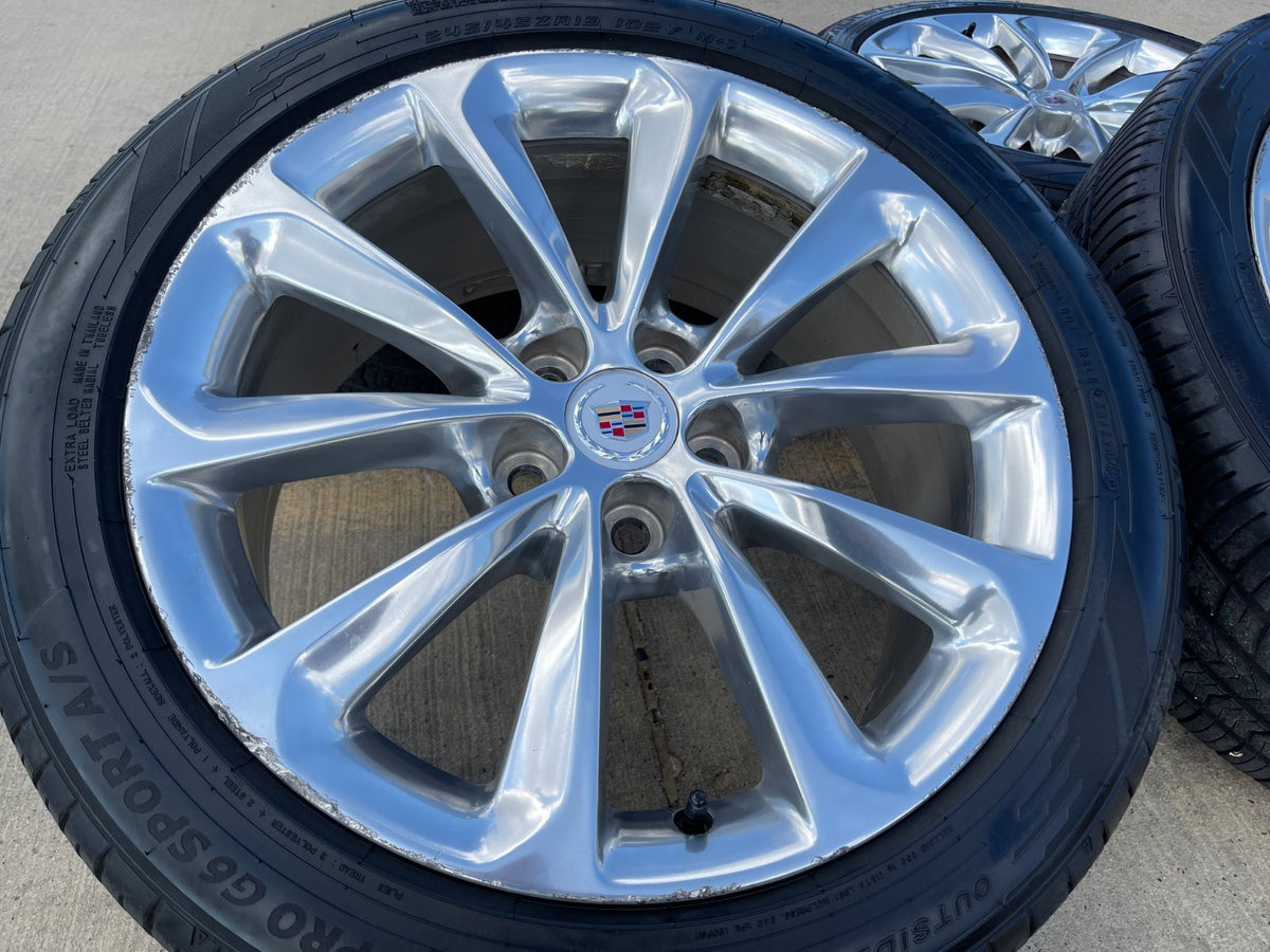 19" Cadillac XTS CT5 CT6 Platinum OEM 4773 4696 wheels rims FALKEN SET