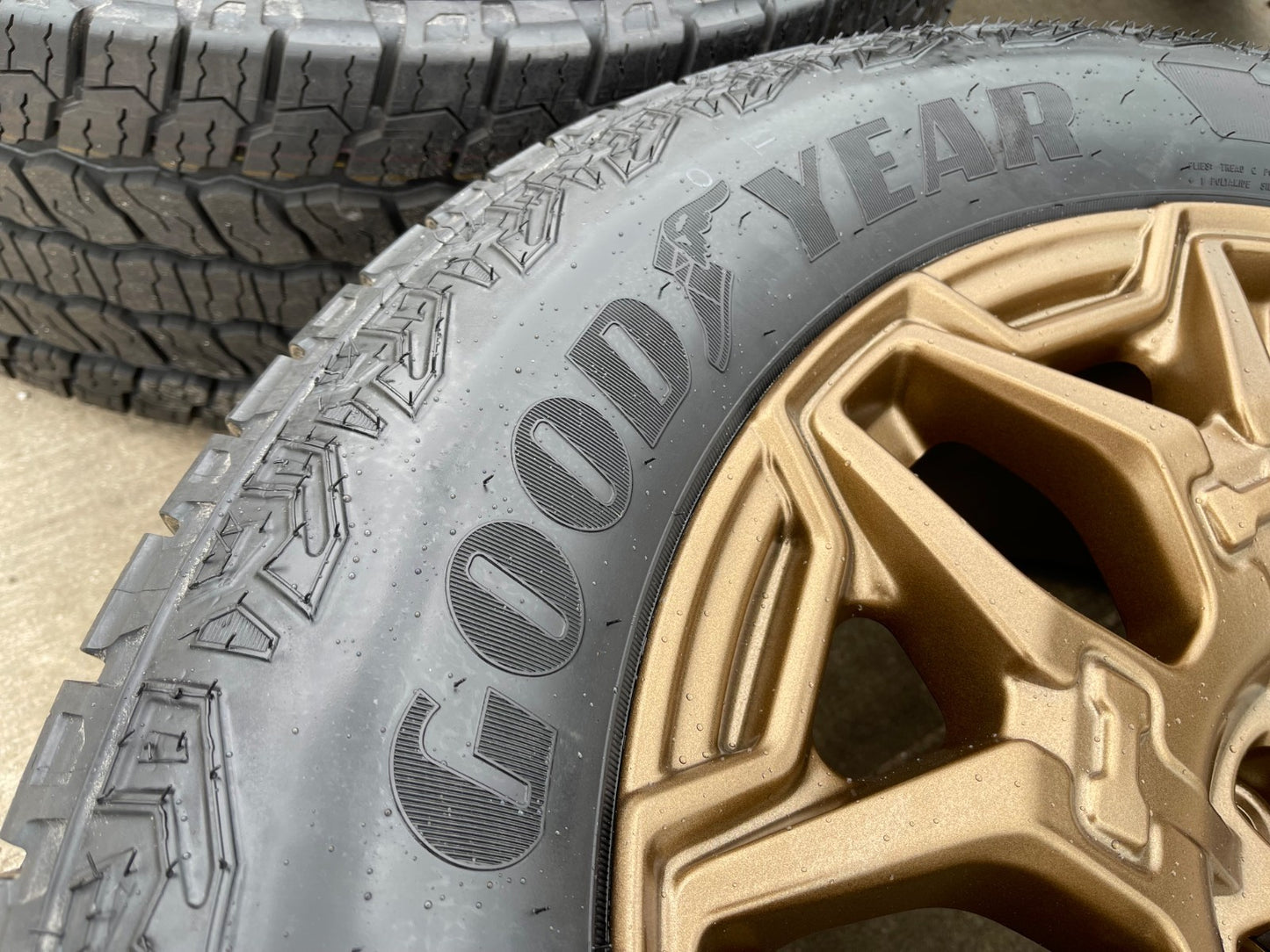 22" Hummer EV HEV 2500 OEM 8x165 14094 wheels rims 2024 2025 2026 NEW GOODYEAR