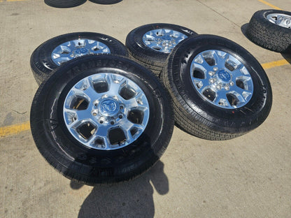 18" Ram 2500 3500 Laramie Power Wagon OEM wheels rims 2693 tires 2024 2025 NEW