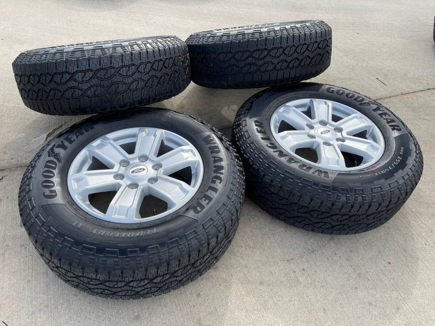17" Ford Ranger OEM 10587 FX-4 wheels rims tires BRONCO 2024 2025 2026 2027 NEW
