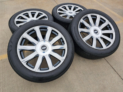 22" Cadillac Escalade Platinum OEM ORIGINAL 95078 wheels rims 2023 2024 2025