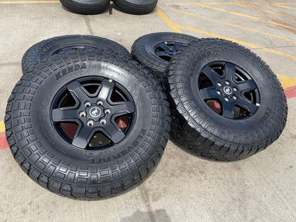 17" Ford Bronco wheels rims 95292 10383 SASQUATCH Ranger tires KENDA 37"