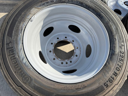19.5" Ford F-450 Dually F-550 rims wheels RAM 4500 OEM 10x225 CONTINENTAL NEW