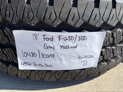 18" Ford F-250 F-350 Lariat FX-4 OEM wheels 10480 10298 BRIDGESTONE A/T SET NICE