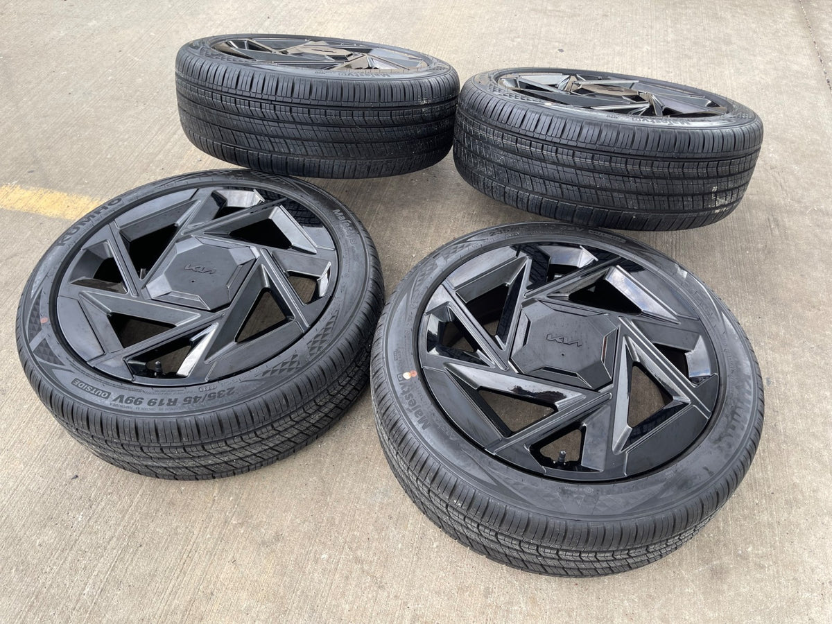 19" Kia K4 K5 Soul Seltos OEM wheels rims Stinger Forte 2026 2027 SET NEW