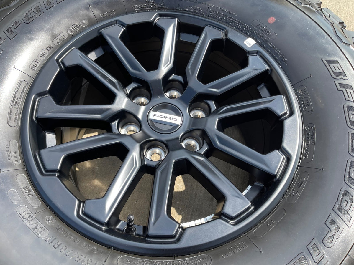 17" Ford F-150 Raptor OEM 10611 rims wheels Bronco SET 2026 2027 BFG 35" SET NEW