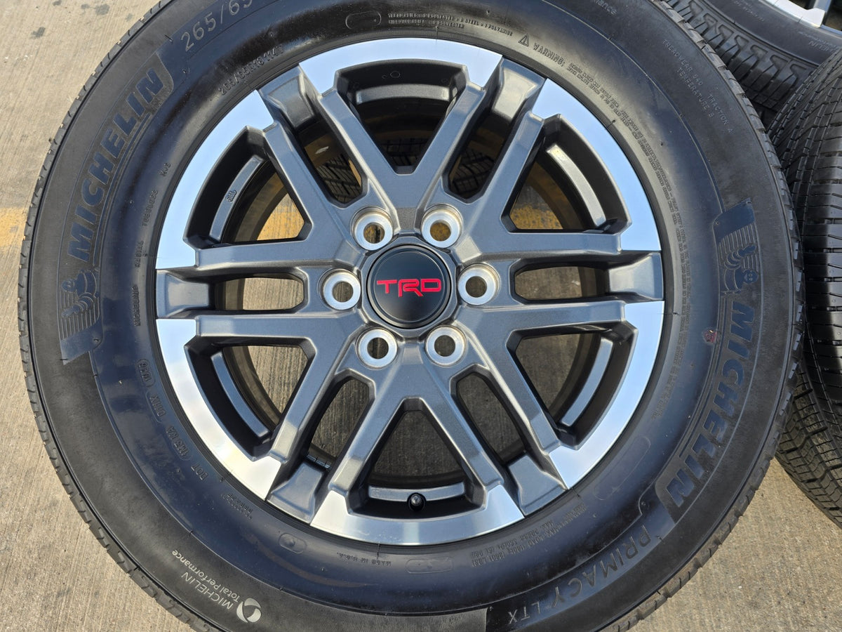 18" Toyota Tacoma 4Runner TRD OEM 10641 wheels rims 2025 2026 2027 SET NEW