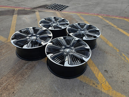 24" Cadillac Escalade IQ EV OEM 8x165 wheels rims Hummer 2500 2024 2025 2026 NEW
