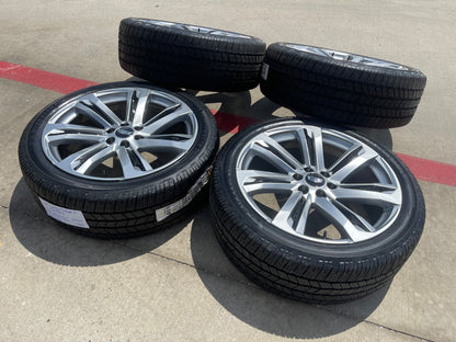 24" Cadillac Escalade V OEM PLATINUM wheels rims SET 2025 2026 2027 NEW MICHELIN