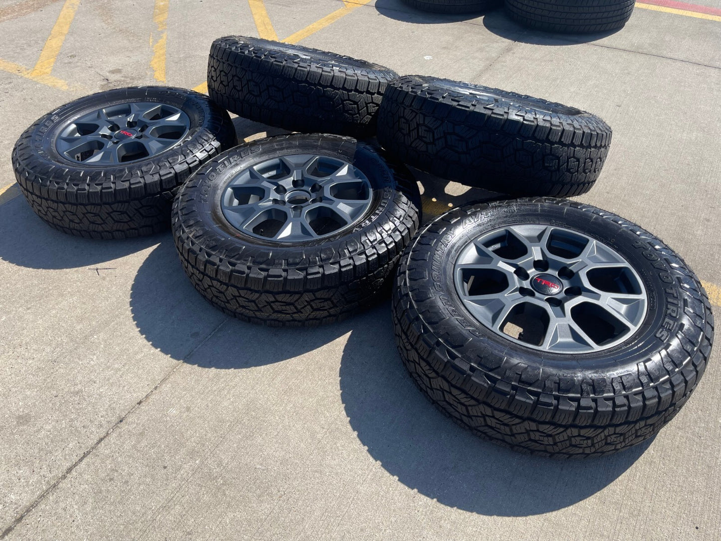 18" Toyota Tacoma TRD OEM wheels rims Land Cruiser Tundra Sequoia 2024 2025 NEW