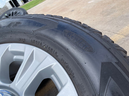 18" Ford F-250 F-350 OEM rims wheels 10097 tires GOODYEAR A/T