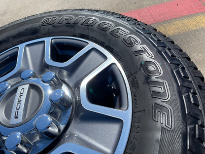 18" Ford F-250 F-350 Lariat FX-4 OEM wheels 10480 10298 BRIDGESTONE A/T SET NICE