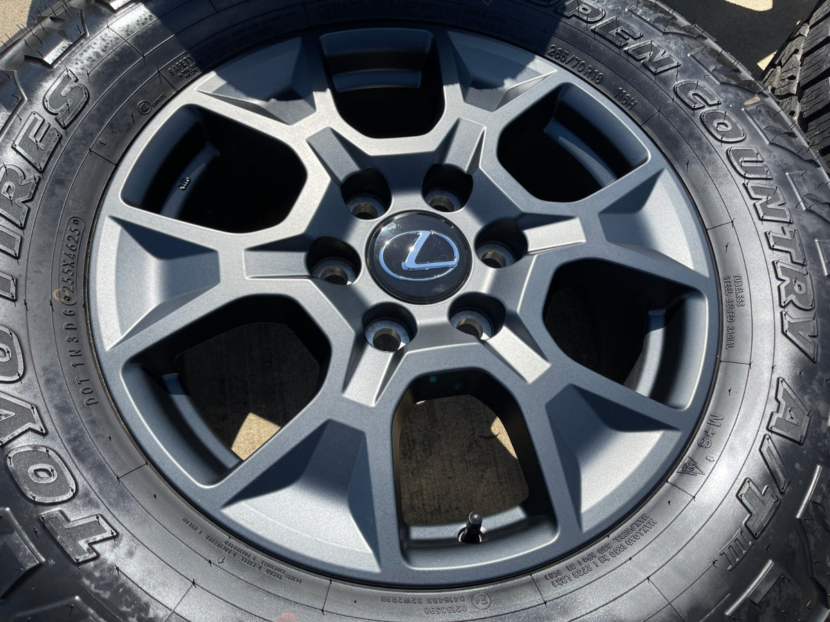 18" Lexus GX550 LX600 4Runner Land Cruiser Tundra OEM 10544 wheels rims 2026 NEW